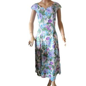 Vintage Summer Dress from Perry Originals 100% Cotton New with Tags Size Small